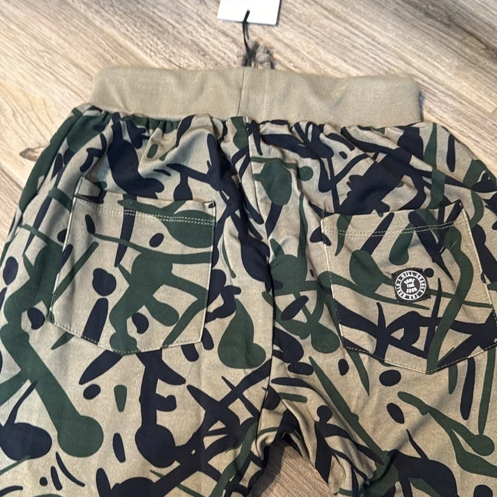 Sometime Soon Anthony Camo Joggers‎ Kids Size 14 NWT